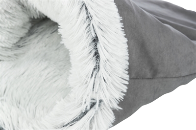 TRIXIE katten slaapzak Harvey 60×50 cm – grijs/wit