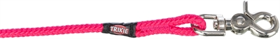 TRIXIE Hondenriem Sleeplijn Fuchsia Roze 10×0,6 cm – Rond Geweven