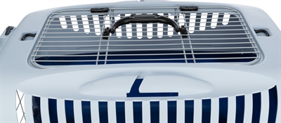 TRIXIE Reismand Capri Open Top Donkerblauw 61×40×38 cm – Lichtblauw