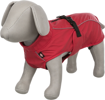 TRIXIE Regenjas hond Vimy 30 cm – rood, waterdicht
