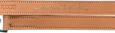 TRIXIE Hondenriem Rustic Vetleer 200×2,5 cm – Bruin