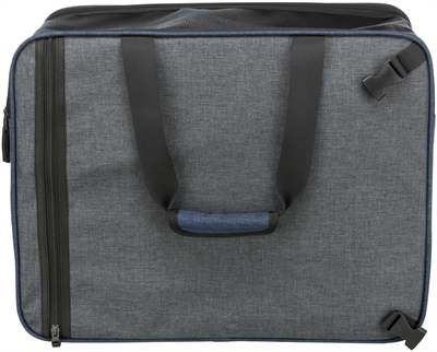 TRIXIE Hondentas Rugzak Tara 50×25×38 cm – Grijs / Blauw