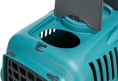 TRIXIE Reismand Capri 55×37×34 cm – Petrol / Donkergrijs