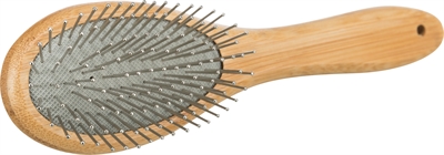 TRIXIE Borstel Dubbelzijdig Bamboe 19×5 cm – Voor Honden Vacht