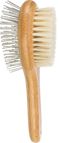 TRIXIE Borstel Dubbelzijdig Bamboe 19×5 cm – Voor Honden Vacht