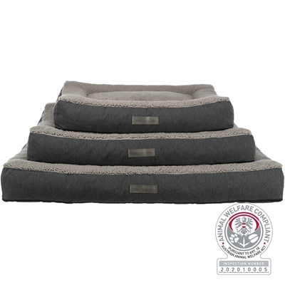 TRIXIE Hondenkussen Bendson Orthopedisch Grijs 120×80 cm – Comfortabel