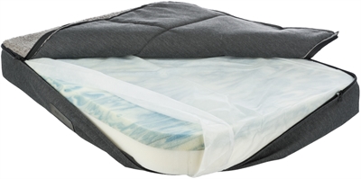 TRIXIE Hondenmand Sofa Bendson Orthopedisch Grijs 80×60 cm – Vitaal