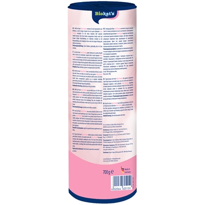 BIOKAT'S kattenbakdeodorant Deo Pearls Baby Powder 700 gr – Frisse geur