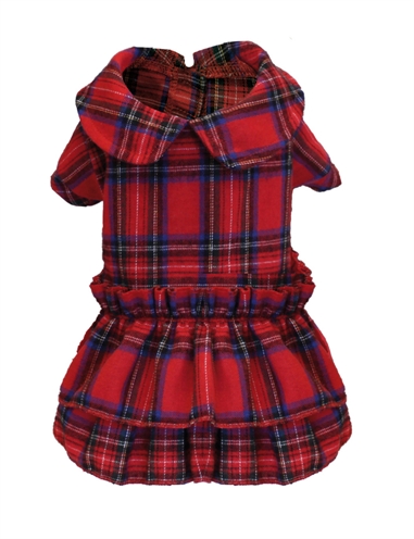 CROCI KERSTJURK SCHOTSE RUIT ROOD