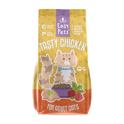 <span id="brand" data="easypets"/> kattenvoer <span id="brand" data="easypets"/> Tasty Chicken 1,5 KG – Adult, 33% eiwit