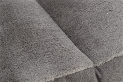 TRIXIE Hondenkussen Liano 120×90 cm – Grijs Pluche