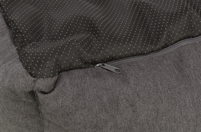 TRIXIE Hondenmand Liano Grijs 80×60 cm – Comfortabel met Pluche