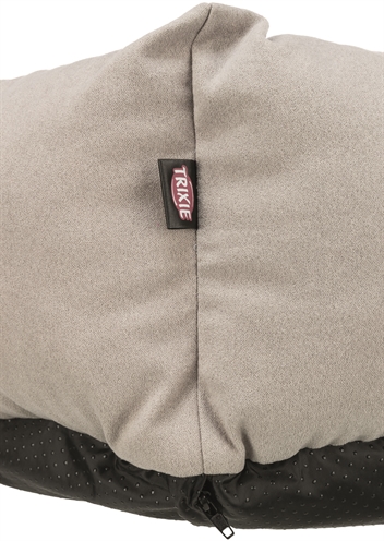 TRIXIE Hondenmand Leni Rond 50×50 cm – Zand / Grijs