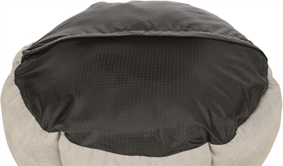 TRIXIE Hondenmand Leni Rond 50×50 cm – Zand / Grijs