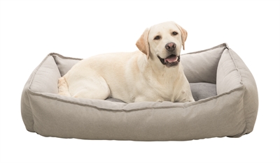 TRIXIE Hondenmand Leni Zand/Grijs 100×70 cm – Comfortabel en Luxe