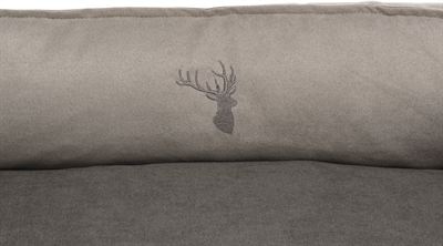 TRIXIE Hondenmand Leni Zand/Grijs 100×70 cm – Comfortabel en Luxe