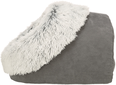 TRIXIE Kattenmand Iglo Harvey 41×35×26 cm – Grijs/Wit-Zwart