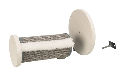 TRIXIE Klimtrede Muurlandschap Sisal 22×18×18 cm – Wit/Grijs