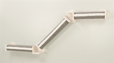 TRIXIE Klimpad Set 2 Muurlandschap Wit/Grijs 195×78 cm – Cat Tree