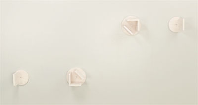 TRIXIE Klimpad Set 2 Muurlandschap Wit/Grijs 195×78 cm – Cat Tree