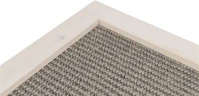 TRIXIE Krabplank Houten Frame 28×78 cm – Grijs/Wit