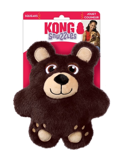 KONG hondenspeelgoed KONG SNUZZLES BEAR 21,5×21,5 cm – pluche