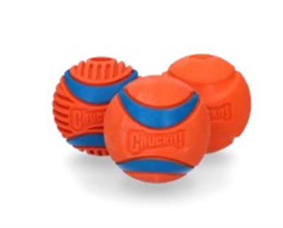 CHUCKIT Fetch Medley Gen 3 Speelballen 6×6 cm – Medium 3 st