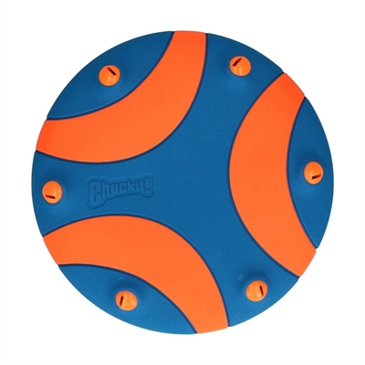 CHUCKIT Whistle Flight Frisbee 23,5×23,5 cm – Fluitend Geluid