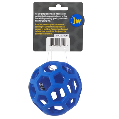 JW Hol-Ee Roller Speelbal Assorti S 7,5×7,5×7,5 cm – Duurzaam Rubber