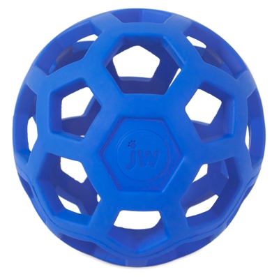 JW Hol-Ee Roller Speelbal Assorti S 7,5×7,5×7,5 cm – Duurzaam Rubber