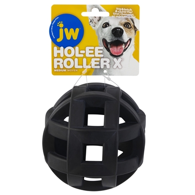 JW Honden Speelbal Hol-Ee Roller Assorti 15×15 cm – Duurzaam Rubber