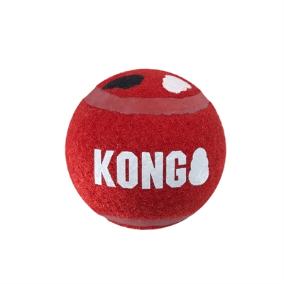 KONG hondenballen KONG SIGNATURE SPORT ASSORTI 5×5 cm – 3 stuks