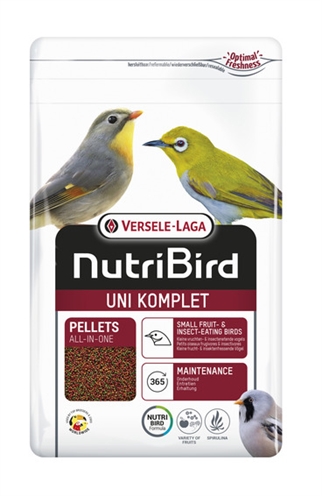 NUTRIBIRD Vogelenvoer Nutribird Uni Komplet 1 KG – Pelletvorm