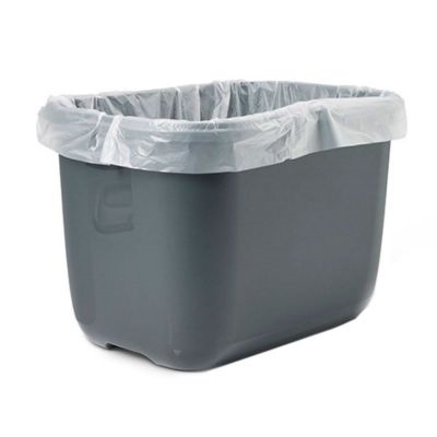 SAVIC Kattenbak Hop In Antraciet/Wit 58,5×39×39,5 cm – Moderne design