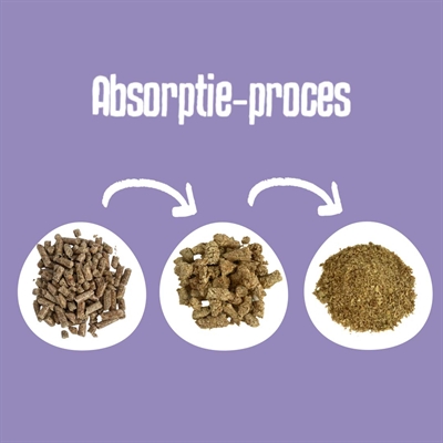 EASYPETS Kattenbakvulling Classic – Biologisch afbreekbaar, zeer absorberend & geurneutraliserend - 20 L