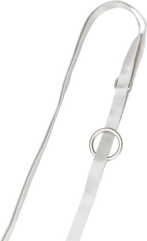 TRIXIE Welpengeschirr Junior Softgeschirr Hellgrau 36-50×1 cm - 2 m Gurt