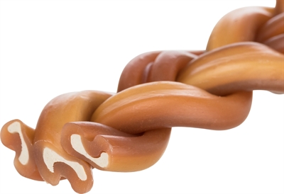 TRIXIE Kauwvlecht met bullepees en kip | Ondersteunt gebit - 15 cm - 50 st