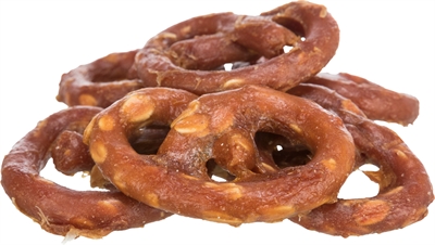 TRIXIE Hondsnack MINI PRETZELS 69% kip - Rijk aan dierlijke eiwitten - 100 g