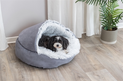 TRIXIE HONDENMAND DONUT HARVEY GRIJS / WIT-ZWART