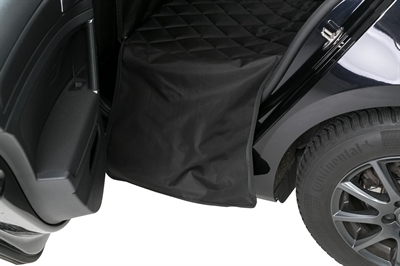 TRIXIE Autobeschermdeken waterdicht & anti-slip met hoge zijkanten - Zwart - 155x130 cm