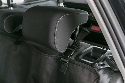 TRIXIE Autobeschermdeken waterdicht & anti-slip met hoge zijkanten - Zwart - 155x130 cm