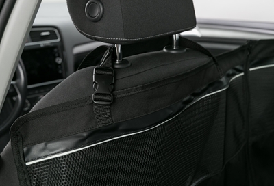 TRIXIE Autobeschermdeken waterdicht & anti-slip met hoge zijkanten - Zwart - 155x130 cm