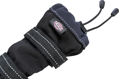 TRIXIE Hondenschoenen Walker Active Long Bescherming tegen strooizout & heet asfalt - Zwart - S-M (2 st)