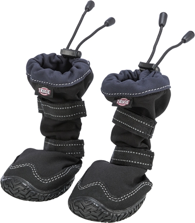 TRIXIE Pfotenschutz Hundeschuhe Walker Active Long L 2 Stück - Schwarz