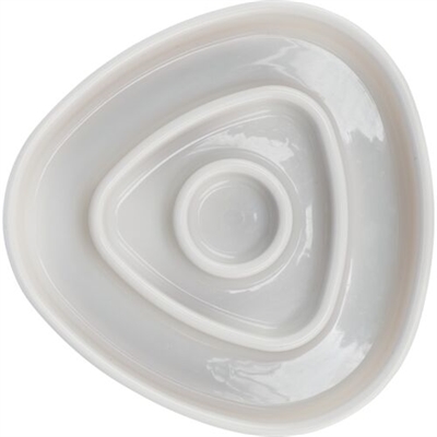 TRIXIE Slowfeeding Cat Feeder Grau 15×15 cm - Kunststoff