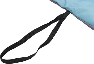 TRIXIE Reisdeken Samoa Classic waterafstotend met binnenhoes voor koelmat - lichtblauw/grijs - 85x70 cm