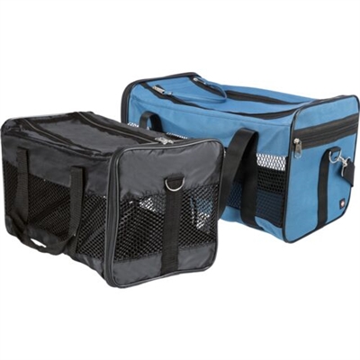 TRIXIE Draagtas Ryan blauw 47×26×27 cm – voor honden en katten tot 6 kg