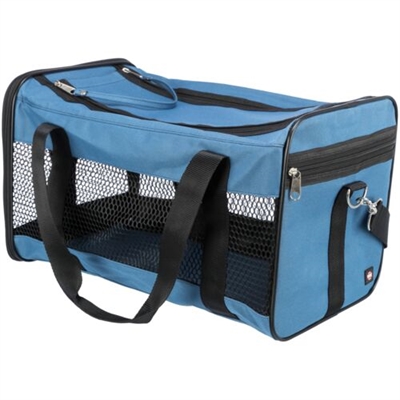 TRIXIE Draagtas Ryan blauw 47×26×27 cm – voor honden en katten tot 6 kg