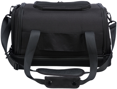 TRIXIE Vliegtuigtas Plane Zwart 44×28×25 cm – voor katten en honden
