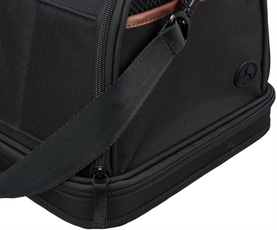 TRIXIE Vliegtuigtas Gate Zwart 45×28×25 cm – Handbagage voor huisdieren